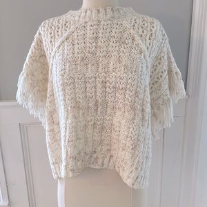 Universal Thread fringe boho sweater, one size fits all